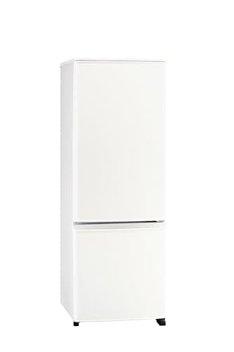 三菱電機 冷蔵庫 小型タイプ 幅48cm 168L 2ドア フルフラット天板 ファン式自動霜取り マットホワイト MR-P17J-W