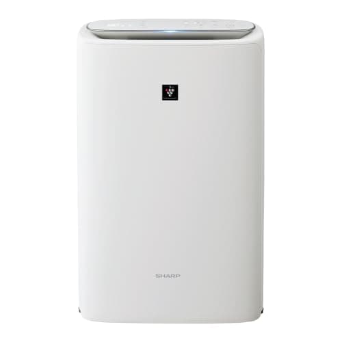 シャープ 空気清浄機 KI-SS50-W プラズマクラスター 25000 加湿 浮遊・付着ウィルス 花粉 空気浄化 薄型スリム おすすめ畳数 13畳 加湿量 600mL/h