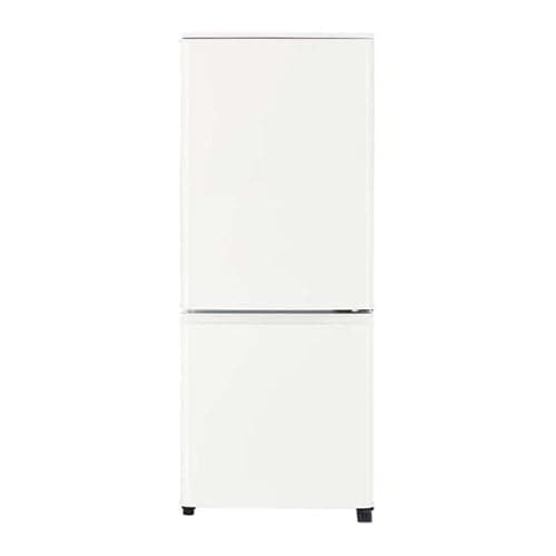 三菱電機 冷蔵庫 小型タイプ 幅48cm 146L 2ドア フルフラット天板 MR-P15H-W
