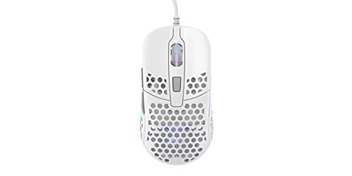 M42RGB超軽量ゲーミングマウス-ホワイト M42-RGB-WHITE