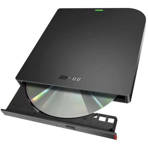USB3.2(Gen1)/3.0 外付け DVD/CDドライブ DVSM-PUV8U3-BK/N