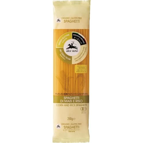 ALCE NERO(アルチェネロ) 有機 グルテンフリー スパゲッティ 250g