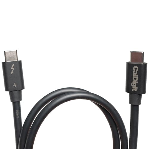 Thunderbolt 4/USB 4ケーブル (2.0m) - Active 40Gb/s, 100W, 20V, 5A,Thunderbolt 3 & USB Type C, MacBook Pro, iMac, iPhone 15 Max［TB4-A20B-540］