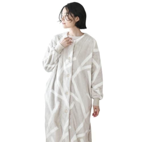 [bon moment] 着る毛布 レディース メンズ キッズ ガウンタイプ