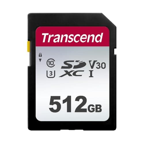 トランセンド SDカード 512GB UHS-I U3 V30 Class10 TS512GSDC300S-E