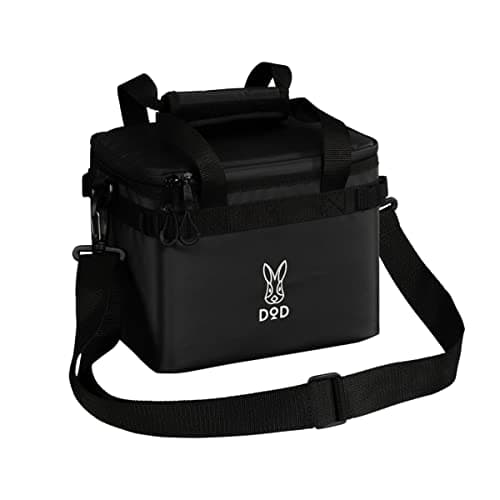 DOD(ディーオーディー) ソフトくらら(4) 4L 6缶サイズ 極厚断熱材 ソフトクーラーバッグ コンパクト 軽量 で扱いやすい CL1-918-BK ブラック