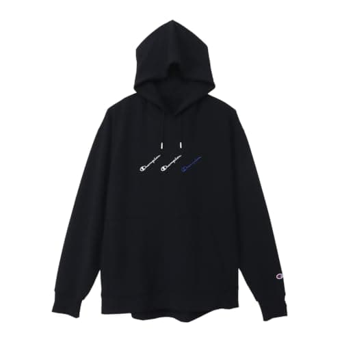 [チャンピオン] パーカー 長袖 Relax fit 速乾 ストレッチ UVカット TECH WEAVE(R) テリーフーデッドスウェットシャツ メンズスポーツ C3-XS102