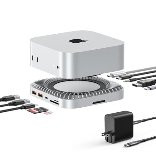 RayCue 40G Mac mini M4 ドック&スタンド 8T NVMe SSDエンクロージャ付き