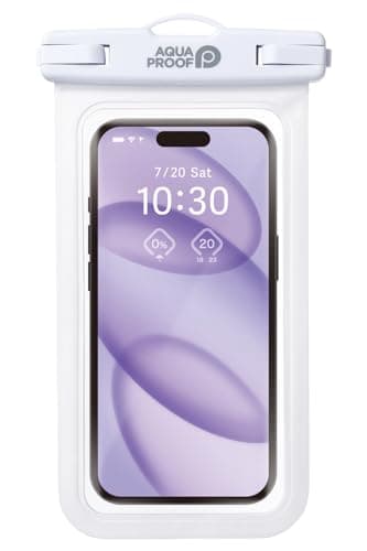 エレコム スマホ 防水ケース お風呂 IPX8 水深10m 吸盤付き [ iPhone 16e / 16シリーズ / 15シリーズ / 14シリーズ /SE3 など、6.9インチ以下のスマートフォン対応] ホワイト P-WPSB04WH