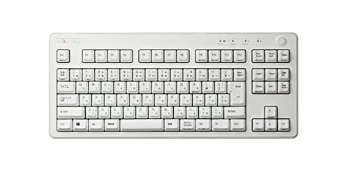 REALFORCE R3 キーボード ハイブリッド テンキーレス 45g 日本語配列 ホワイト R3HC21