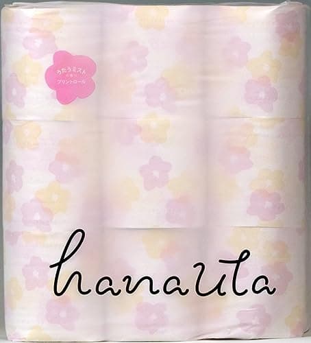 hanauta プリント 18ロール ダブル 歌うミストの香り フローラル系 北欧テキスタイル hana柄 83122