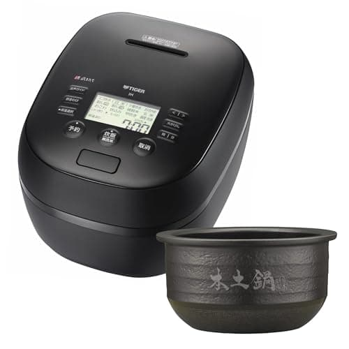 炊飯器 5.5合 圧力IH ご泡火炊き 本土鍋 3段階炊き分け 3段階火かげん選択 少量旨火炊きメニュー付き 音声ガイド 炊きたて マットブラック JPH-J10NKM