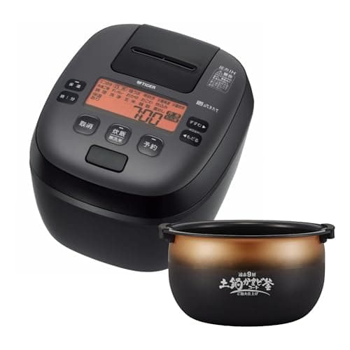 タイガー魔法瓶(TIGER) 炊飯器 5.5合 圧力IH ご泡火炊き 日本製 JPI-S10NK