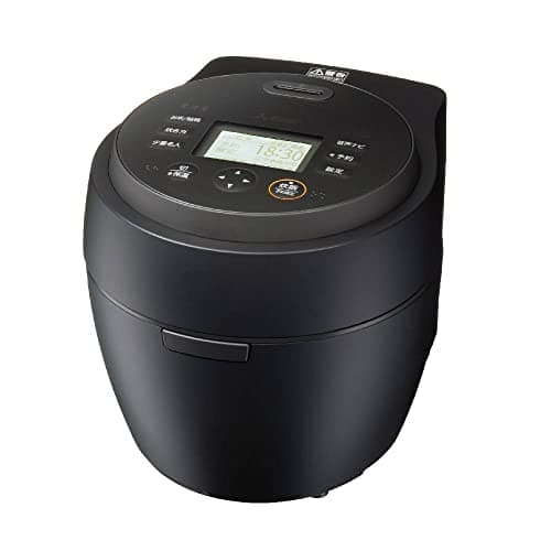 三菱電機 炊飯器 5.5合 IH式 本炭釜 紬(つむぎ) 炭漆黒 NJ-BW10F-B