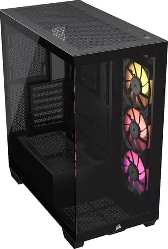 iCUE LINK 3500X RGB Tempered Glass ミドルタワーPCケース CC-9011280-WW