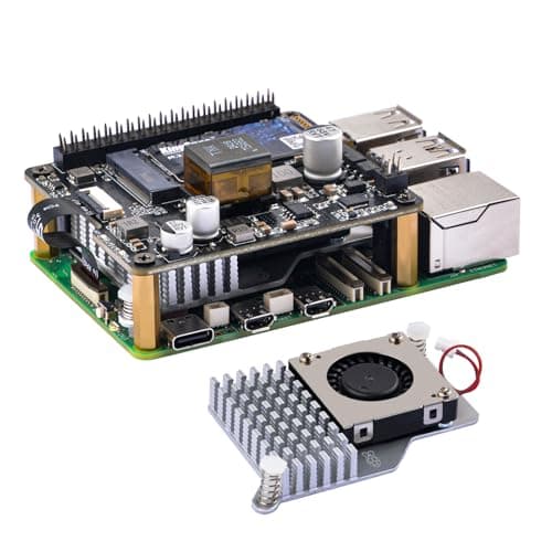 M.2 NVMe M-Key & POE+ HAT for Raspberry Pi 5 KZ-0066