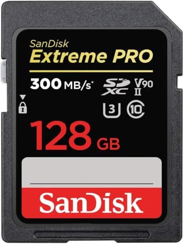 SDカード 128GB SDXC Class10 UHS-II V90 読取最大300MB/s Extreme PRO SDSDXDK-128G-GHJIN