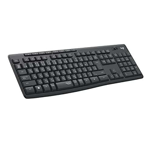 ロジクール ワイヤレスキーボード K295GP 静音 耐水 キーボード 無線 Unifying K295