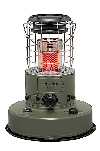 GEAR MISSION 赤熱対流形石油ストーブ RR-GER25