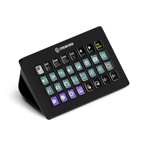 【Amazon.co.jp限定】Elgato Stream Deck XL エルガトストリームデックXL【32キー配列】ライブコンテンツ作成用のコントローラー 配信者向けデバイス OBS/Twitch​/YouTube連携 Mac/PC対応