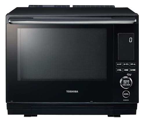 過熱水蒸気オーブンレンジ 石窯ドーム 30L ER-XD3000(K) グランブラック フラットテーブル
