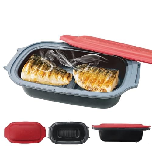 電子レンジ専用調理器 角皿型 i001