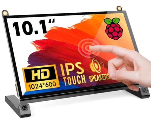10インチ Raspberry Pi用タッチモニター IPS 1024X600