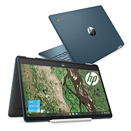 Chromebook HP ノートパソコン インテル Pentium Silver N6000 8GB 128GB eMMC 14インチ フルHD IPSタッチディスプレイ HP Chromebook x360 14b（型番：48J49PA-AAAA）
