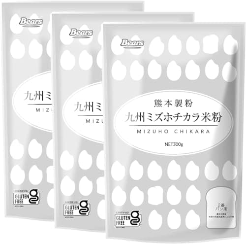 九州 ミズホチカラ パン用 米粉 300g