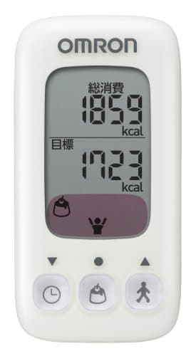 活動量計 カロリスキャン ヴァニラ HJA-310-W