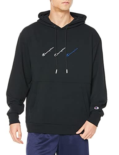 [チャンピオン] パーカー 長袖 Relax fit 速乾 ストレッチ UVカット TECH WEAVE(R) テリーフーデッドスウェットシャツ メンズスポーツ C3-XS102