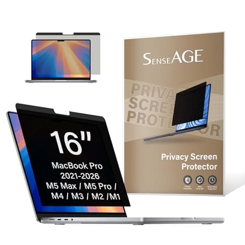 MacBook Pro 16インチ マグネット式 プライバシーフィルム 個人情報保護 覗き見防止フィルター ブルーライトカット 反射防止 簡単脱着(MacBook Pro 16インチ [2021-2024 M1/M2/M3/M4対応])