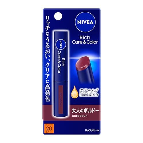 ニベア リッチケア&カラーリップ ボルドー