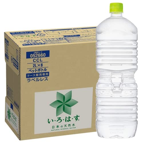 [Amazon限定ブランド]CCL い・ろ・は・すラベルレス 2LPET ×8本