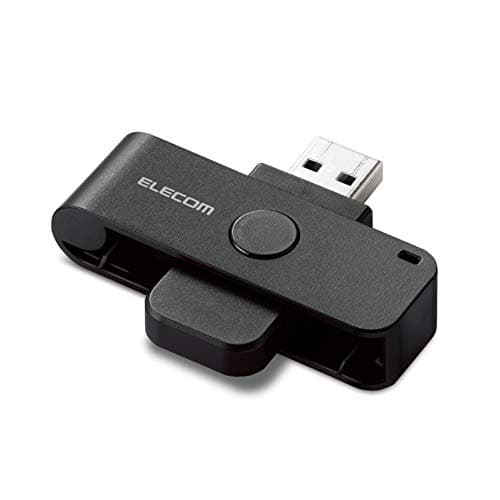エレコム ICカードリーダー MR-ICD102BK