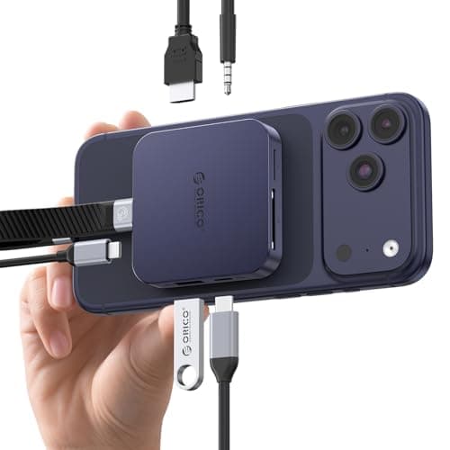 ORICO マグネット式 M.2 ドッキングステーション 8-IN-1 USB C ハブ MG7