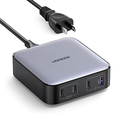 UGREEN Nexode PD 充電器 100W 4ポート 卓上 USB-C×3 USB-A×1 GaNIII CD328