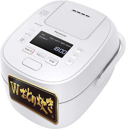 炊飯器 5.5合 可変圧力IH式 Wおどり炊き ホワイト SR-MPW100-W