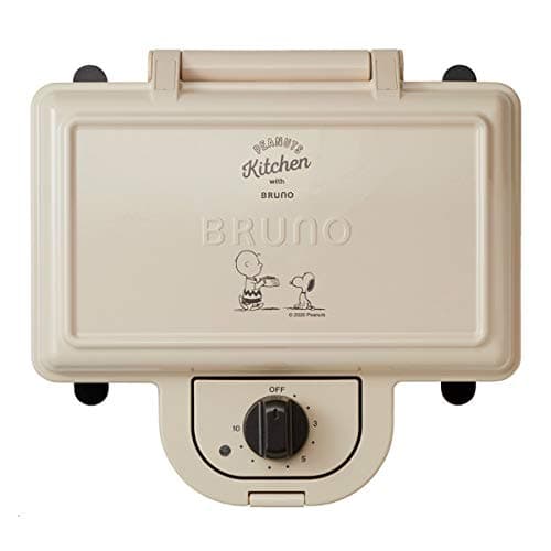 ホットサンドメーカー スヌーピー ダブル PEANUTS BOE069-ECRU