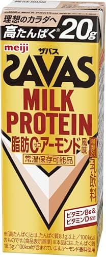 MILK PROTEIN 脂肪０ アーモンド風味 200ml×24本