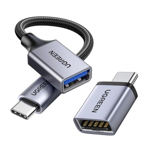 USB C 変換アダプタ USB3.2 Gen1 タイプC OTG 変換ケーブル iPhone 15 Pro Max MacBook Pro Air iPad Pro Surface Xperia その他 USB-C 端末用 2点セット 25199