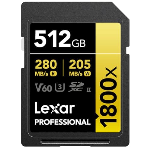 SDカード Professional 1800x SDXCカード 512GB LSD1800512G-BNNNG