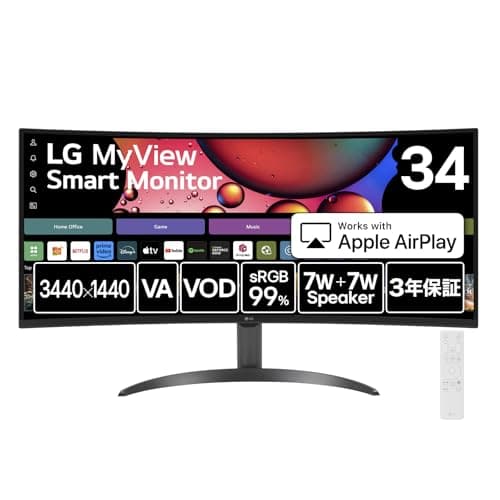 MyView Smart Monitor 34SR60QC-B