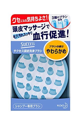 サクセス 頭皮洗浄ブラシ やわらかめ 4901301255655