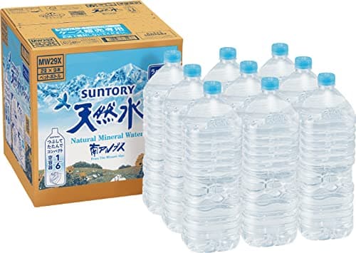 天然水 ラベルレス 2L ×9本