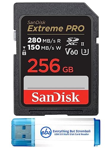 256GB Extreme Pro UHS-II SDXC (SDSDXEP-256G-GN4IN)