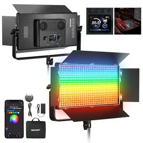 AP100C 撮影用ライト RGB LEDビデオライト