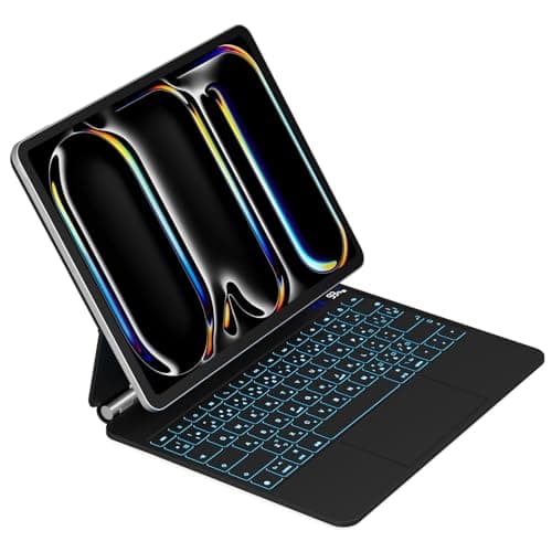 マジックキーボード 2024 iPad Pro13インチ(M4) デル番号(A2925 A2926 A3007)用