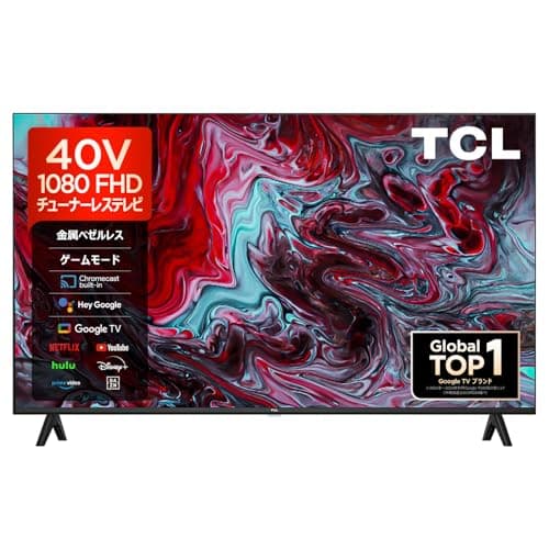 【Amazon.co.jp 限定】TCL 40インチ チューナーレステレビ 40S54J