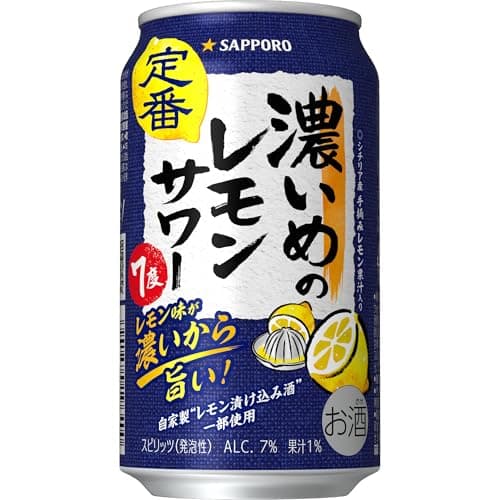 濃いめのレモンサワー [ チューハイ 350ml×24本 ]